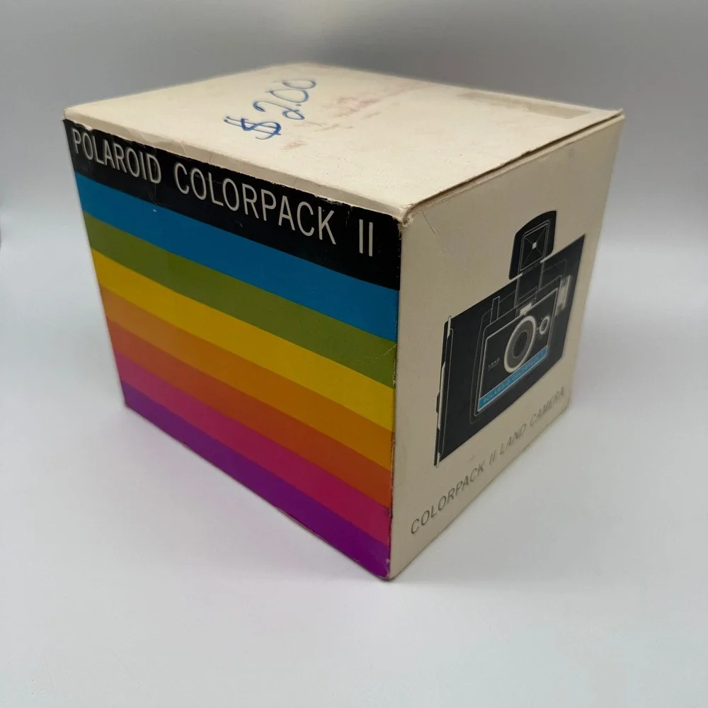 Polaroid Colorpack II Land Camera Vintage Instant Camera with Box